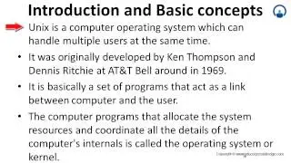 UNIX and Linux Operating System Fundamentals