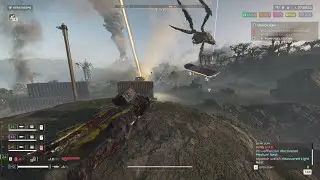 Helldivers 2 Bile Titan Does A Christ Air Backflip