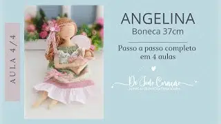Aula 04 - Boneca Angelina - Cabelo, Asa e Bebezinho