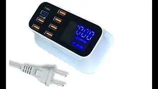 Зарядка на 8 USB портов с QC3.0