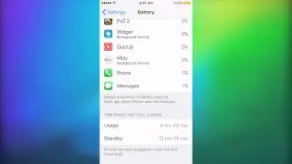 iOS 9 Beta 1 Low Power Mode Test