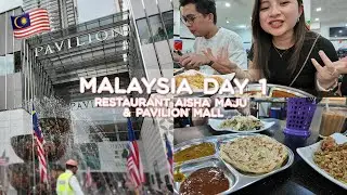 EATING LOCAL MALAYSIAN FOOD + SHOPPING AT PAVILION MALL 🇲🇾| JOYCE YABUT-BARTOLOME