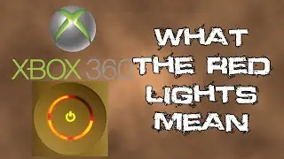 What the Red Lights mean on the Xbox 360