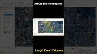 How to Accurately Calculate Length in ArcGIS #GIS Shorts #Length