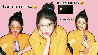 IU Becomes A Hot Topic Online After Being Seen Using An Exclusive Black Card