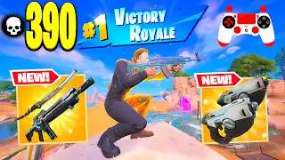 390 Elimination Squads vs Squads on the NEW Map! Fortnite Gameplay (Chapter 7)