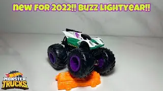 BUZZ LIGHTYEAR HOTWHEELS MONSTER TRUCK REVIEW!! (DISNEY PIXARS LIGHTYEAR!!)