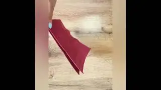 How to fold a napkin beautifully and quickly for table setting 🤗