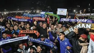 merinding suporter Indonesia jadi satu 🇮🇩   Malaysia ketakutan