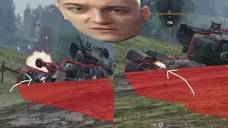 НАША ИГРА 2 СНАРЯДА СКВОЗЬ ТАНК 
