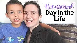 Homeschool Day in the Life 2023 | Kindergarten & Birthday Cookies!
