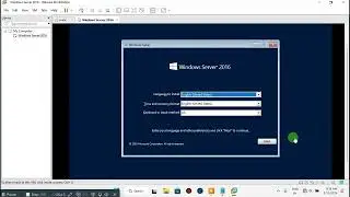 How to install Windows server 2016 on VMWARE 