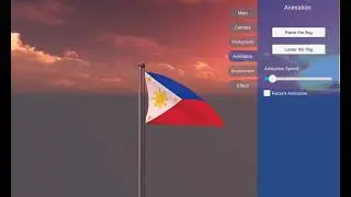 Lupang Hinirang (Flag maker 3d)