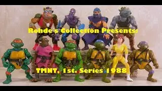 Tortugas Ninja, TMNT 1st. wave, Playmates, 1988. #rohdescollection #tmnt #tortugasninja #playmates