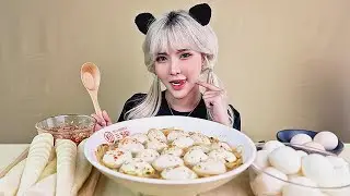 Tóc Vàng mukbang ăn thử thách 36 quả trứng gà lần 2