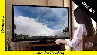 Timelapse - Tolles Wolken Szenario über dem Hausberg