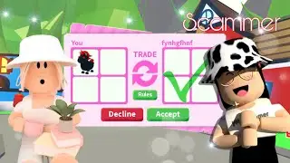 CATCHING SCAMMERS IN ADOPT ME!!!!!!
