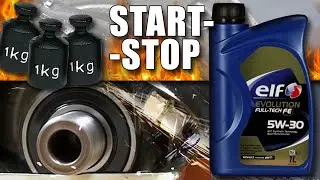 Elf Evolution Full Tech FE 5W30 Engine Oil Test Start-Stop 100°C