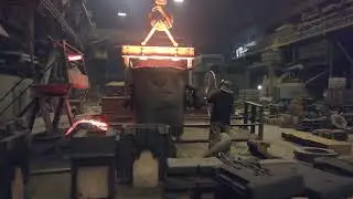 Размыть ковш не удалось, но металла все ещё хватает