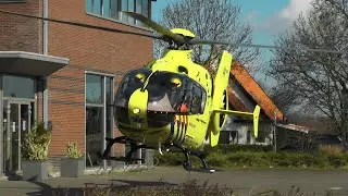 Traumahelikopter vertrekt uit Brielle na inzet medisch centrum