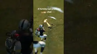 If Fortnite had proximity chat #shorts #fortnite