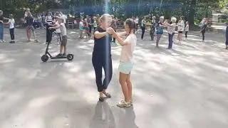 Репетиция танго. Дальневосточная Победа