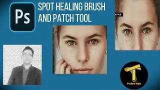 photoshop spot healing and patch tool