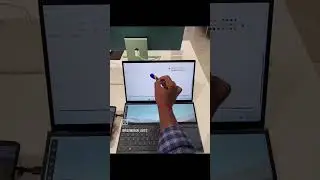 Experiencing the ASUS Zenbook duo artistic features 