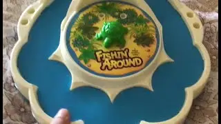 Low battery “Fishin Around” game by Milton Bradley