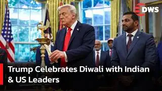 ‘Diwali Shines on US-India Partnership’ – Trump Honors Indian-American Community | DWS News | AC14