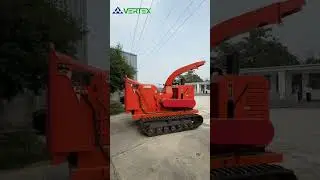 🌱wood branch crusher | remote-controlled #woodcrusher #woodworking #remotecontrol #automobile