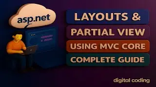 Layout & Partial View in ASP.NET Core Tutorial || Complete Guide for Beginners in Hindi || Layouts