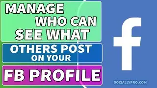 Stop Someone Seeing What Others Post on Your Profile | Who Can See What Others Posts on your Profile