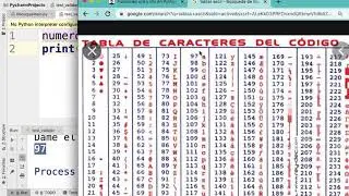 python. Funcion ord( ).  Convierte las cadenas a numeros en código ASCII