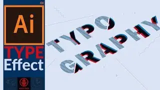 How to make Cool Text Effect in Adobe Illustrator CC | Tutorial