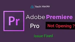 Adobe Premiere Pro Not Opening ? | Premiere Pro Landing Screen Stuck |   Try This One | 💯 Works |