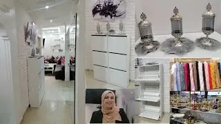 جولة في مدخل البيت💕وأخيرا لقيت منضم الأحذية راقي وبأقل تكلفة أفكار لإستغلال المساحة