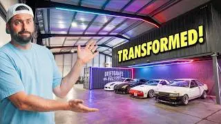 WE DID IT! Abandoned building to dream garage in 7 DAYS! 