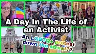 I FOUND A GAY RIGHTS MARCH!?!? (A Day In The Life of a Climate Activist in Utah)