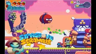 Stargrove Scramble  [100% Collectible] Free PC Game / Yoshi Mario Action Indie All Boss Platformer