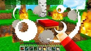 Minecraft UHC but beds bomb in the overworld...