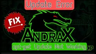 Andrax Update Error Fix - apt not found | Techy Biro