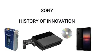 History of Sony 1946-2020 - History of Innovation