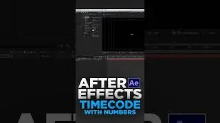 After Effects: Making a timer countdown with the numbers tool