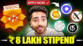 13 Open Source Programs Paying More Than GSoC | 8 Lakh Stipend 💰