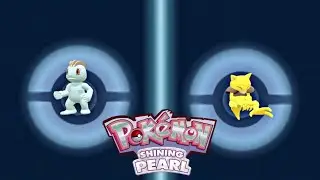 Machop Trade with Abra | Pokemon Shining Pearl