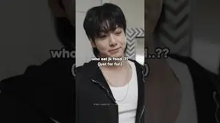 who eat jk food..?? comment!! no hate☺️#bts#ytshorts