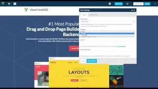 How to use Parallax effect for row background in Visual Composer page builder plugin for WordPress