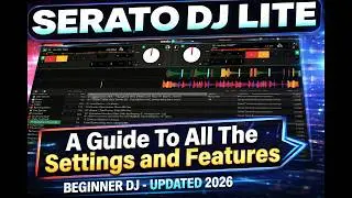 SERATO DJ LITE : A Full Tutorial & Complete Guide To Features / Settings ... Beginner DJ Updated '26