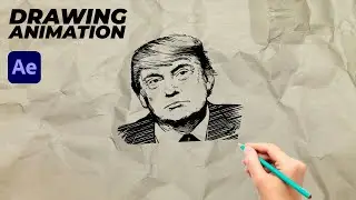 Create a Realistic Pencil Sketch Animation in After Effects | Easy Tutorial